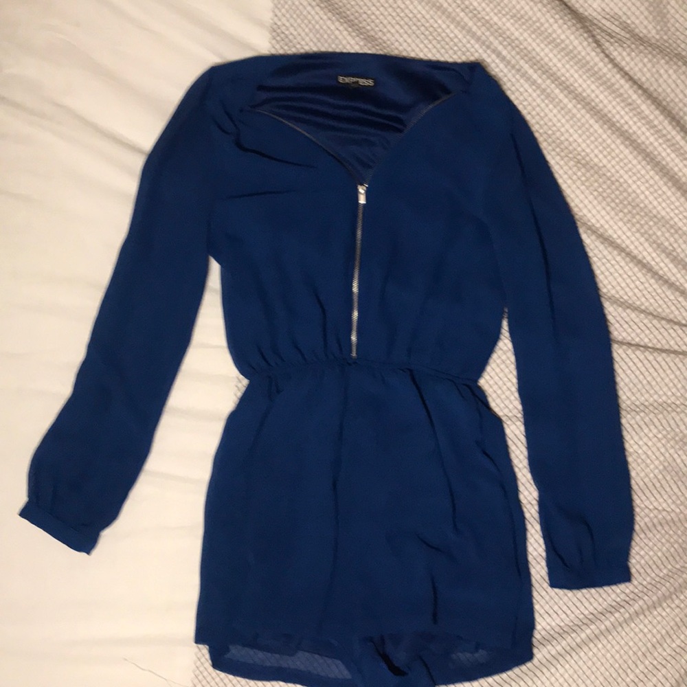 Royal Blue Romper